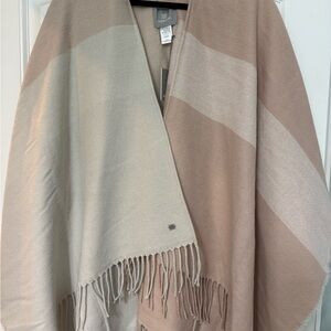 Soia & Kyo Gray and Beige Shawl